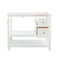 Fresca Manchester 42" White Traditional Bathroom Cabinet FCB2340WH