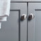 Fresca Manchester 48" Gray Traditional Bathroom Cabinet with Top and Sink FCB2348GR-CWH-U