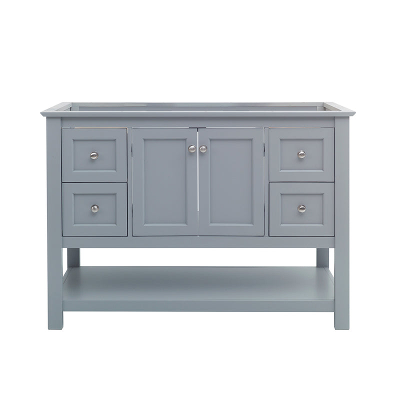 Fresca Manchester 48" Gray Traditional Bathroom Cabinet FCB2348GR