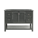 Fresca Manchester Regal 48" Gray Wood Veneer Traditional Bathroom Cabinet FCB2348VG