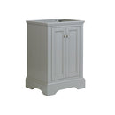 Fresca Windsor 24" Gray Textured Traditional Bathroom Cabinet FCB2424GRV