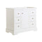 Fresca Windsor 40" Matte White Traditional Bathroom Cabinet FCB2440WHM