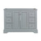 Fresca Windsor 48" Gray Textured Traditional Bathroom Cabinet FCB2448GRV