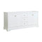 Fresca Windsor 72" Matte White Traditional Double Sink Bathroom Cabinet FCB2472WHM