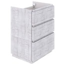 Fresca Formosa 47" Floor Standing Modern Bathroom Cabinet in Rustic White FCB31-122412RWH-FC