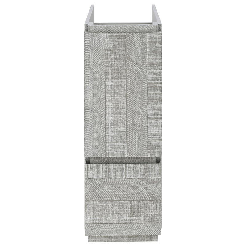 Fresca Formosa 58" Floor Standing Double Sink Modern Bathroom Cabinet in Ash FCB31-241224ASH-FC