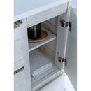 Fresca Formosa 58" Floor Standing Double Sink Modern Bathroom Cabinet in Rustic White FCB31-241224RWH-FC