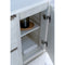 Fresca Formosa 82" Floor Standing Double Sink Modern Bathroom Cabinet in Rustic White FCB31-361236RWH-FC