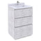 Fresca Formosa 23" Floor Standing Modern Bathroom Cabinet in Rustic White FCB3124RWH-FC