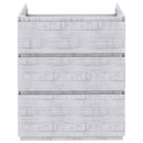 Fresca Formosa 29" Floor Standing Modern Bathroom Cabinet in Rustic White FCB3130RWH-FC