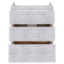 Fresca Formosa 29" Floor Standing Modern Bathroom Cabinet in Rustic White FCB3130RWH-FC