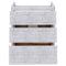 Fresca Formosa 29" Floor Standing Modern Bathroom Cabinet in Rustic White FCB3130RWH-FC