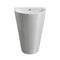 Fresca Parma 24" White Pedestal Sink FCB5023WH