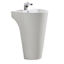 Fresca Parma 24" White Pedestal Sink FCB5023WH