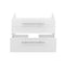 Fresca Lucera 24" White Wall Hung Undermount Sink Modern Bathroom Cabinet FCB6124WH-UNS