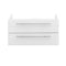 Fresca Lucera 30" White Wall Hung Vessel Sink Modern Bathroom Cabinet FCB6130WH-VSL