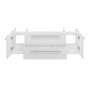 Fresca Lucera 48" White Wall Hung Undermount Sink Modern Bathroom Cabinet FCB6148WH-UNS