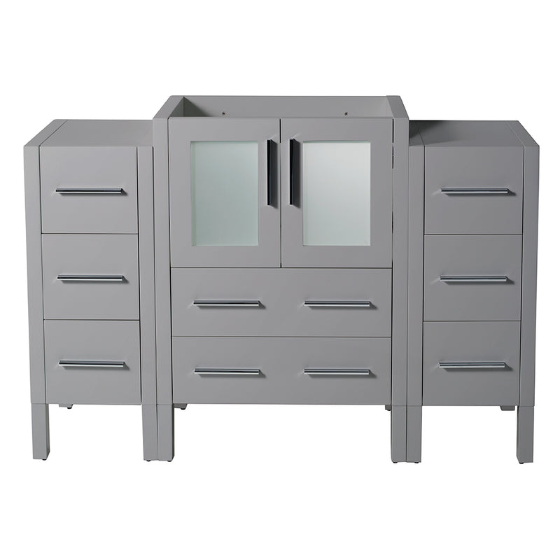 Fresca Torino 48" Gray Modern Bathroom Cabinets FCB62-122412GR