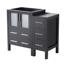 Fresca Torino 36" Espresso Modern Bathroom Cabinets FCB62-2412ES