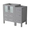 Fresca Torino 36" Gray Modern Bathroom Cabinets FCB62-2412GR