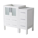 Fresca Torino 36" White Modern Bathroom Cabinets FCB62-2412WH