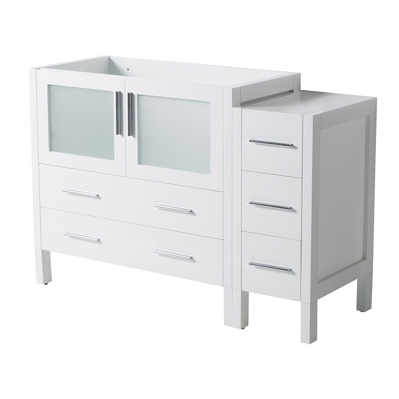 Fresca Torino 48" White Modern Bathroom Cabinets FCB62-3612WH