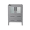 Fresca Torino 24" Gray Modern Bathroom Cabinet FCB6224GR