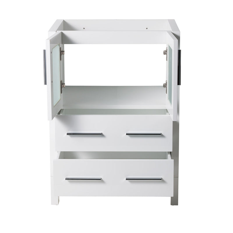 Fresca Torino 24" White Modern Bathroom Cabinet FCB6224WH