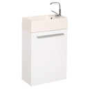 Fresca Pulito 16" Small White Modern Bathroom Vanity w/ Integrated Sink FCB8002WH-I