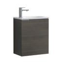 Fresca Valencia 20" Gray Oak Wall Hung Modern Bathroom Vanity FCB8003GO-I