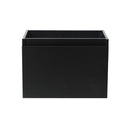 Fresca Mezzo 30" Black Wall Hung Modern Bathroom Cabinet FCB8007BW