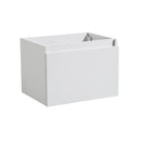 Fresca Mezzo 30" White Wall Hung Modern Bathroom Cabinet FCB8007WH