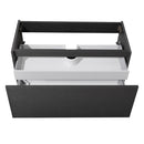 Fresca Mezzo 39" Black Modern Bathroom Cabinet FCB8010BW