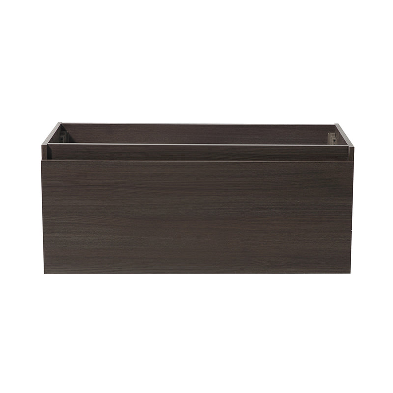 Fresca Mezzo 48" Gray Oak Wall Hung Modern Bathroom Cabinet FCB8011GO