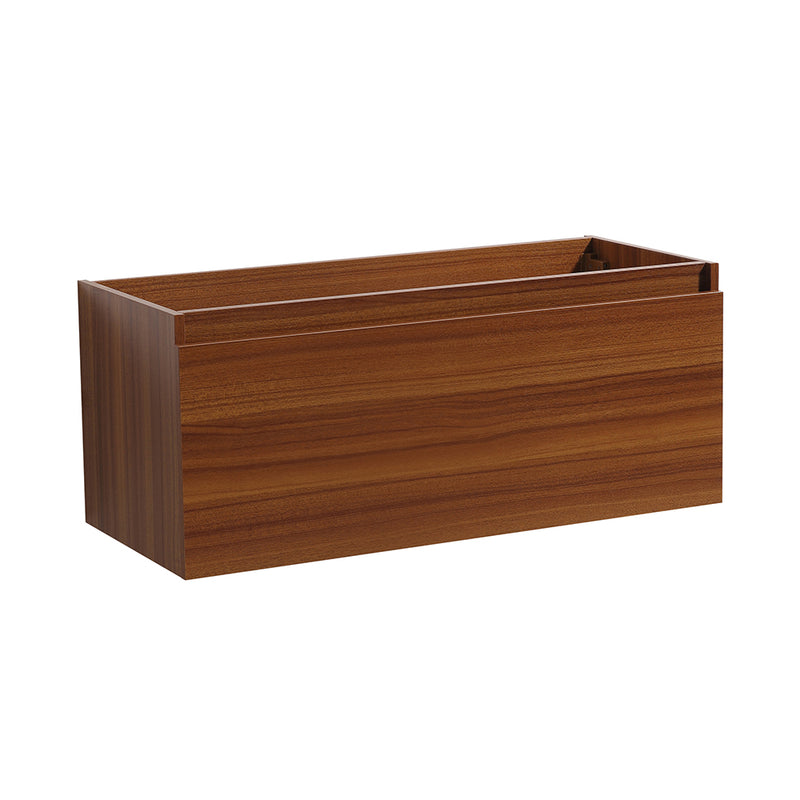 Fresca Mezzo 48" Teak Wall Hung Modern Bathroom Cabinet FCB8011TK