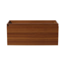 Fresca Mezzo 48" Teak Wall Hung Modern Bathroom Cabinet FCB8011TK