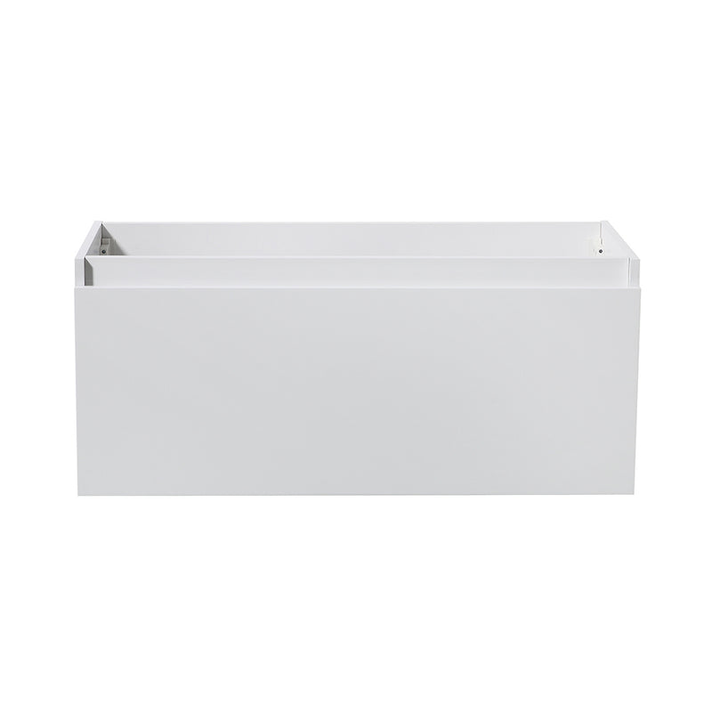 Fresca Mezzo 48" White Wall Hung Modern Bathroom Cabinet FCB8011WH