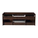 Fresca Opulento 54" Walnut Modern Double Sink Cabinet FCB8013GW