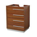 Fresca Livello 24" Teak Modern Bathroom Cabinet FCB8024TK