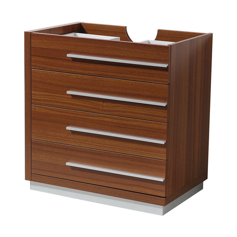 Fresca Livello 30" Teak Modern Bathroom Cabinet FCB8030TK