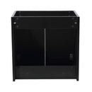 Fresca Alto 23" Black Modern Bathroom Cabinet FCB8058BW