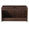 Fresca Vista 36" Walnut Modern Bathroom Cabinet FCB8090GW