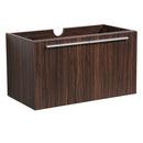 Fresca Vista 36" Walnut Modern Bathroom Cabinet FCB8090GW