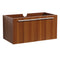 Fresca Vista 36" Teak Modern Bathroom Cabinet FCB8090TK