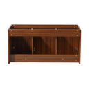 Fresca Vista 48" Teak Wall Hung Modern Bathroom Cabinet FCB8092TK