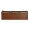 Fresca Vista 60" Teak Wall Hung Single Sink Modern Bathroom Cabinet FCB8093TK