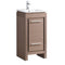 Fresca Allier 16" Gray Oak Modern Bathroom Cabinet w/ Sink FCB8118GO-I