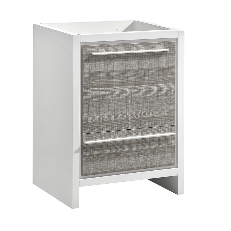 Fresca Allier Rio 24" Ash Gray Modern Bathroom Cabinet FCB8125HA