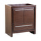 Fresca Allier 30" Wenge Brown Modern Bathroom Cabinet FCB8130WG