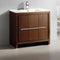 Fresca Allier 36" Wenge Brown Modern Bathroom Cabinet with Sink FCB8136WG-I